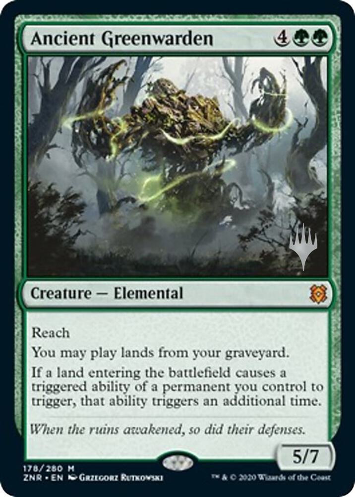 Ancient Greenwarden (Promo Pack: Zendikar Rising)  | Good Games North
