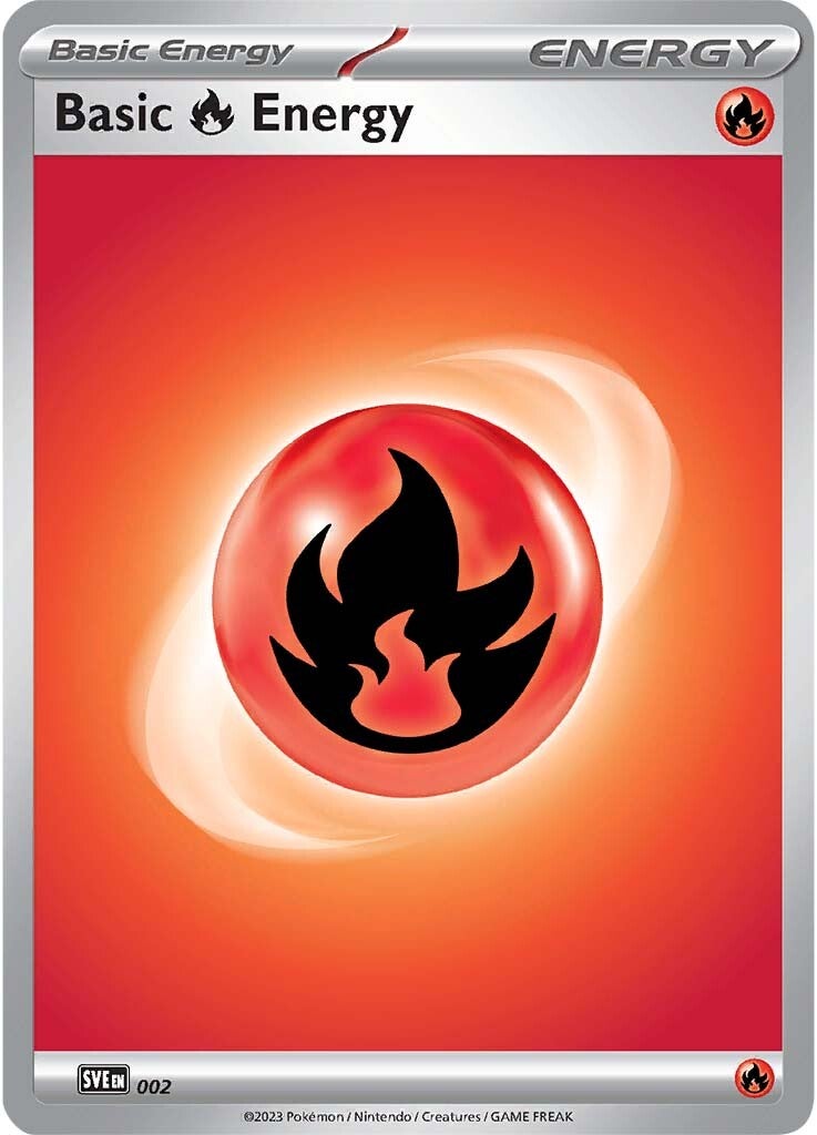 Fire Energy (002) [Scarlet & Violet: Base Set] | Good Games North