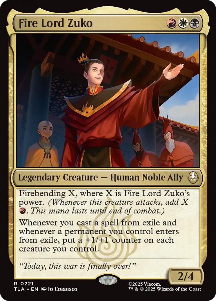 Fire Lord Zuko [Avatar: The Last Airbender] | Good Games North