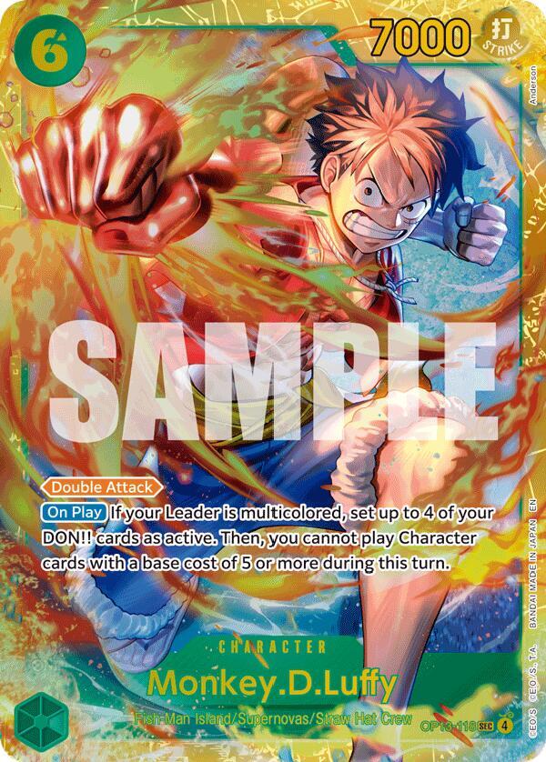 Monkey.D.Luffy OP13-118 (Carrying On His Will)  - Foil | Good Games North