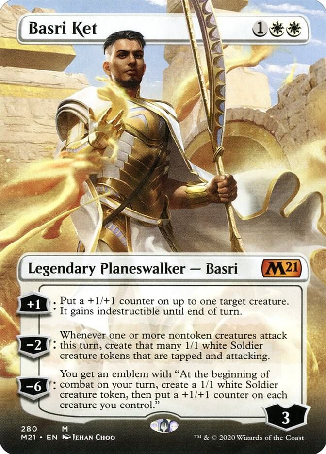 Basri Ket Borderless (Core Set 2021)  - Foil | Good Games North
