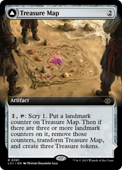 Treasure Map // Treasure Cove (Extended Art) [The Lost Caverns of Ixalan] | Good Games North