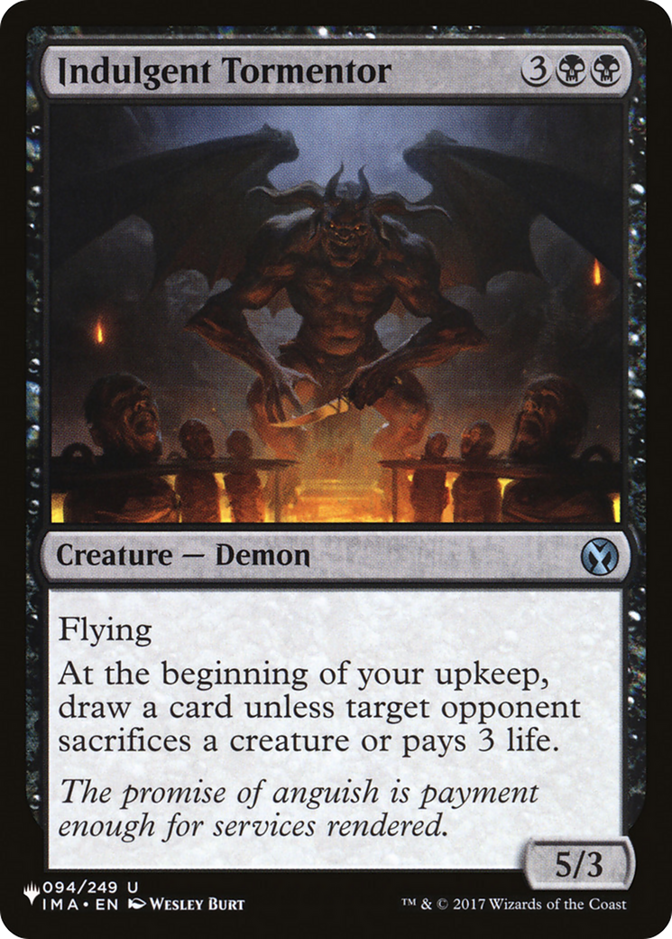 Indulgent Tormentor [The List] | Good Games North