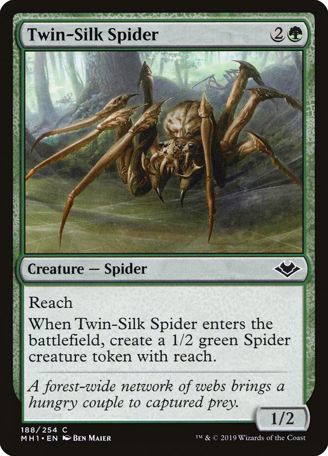 Twin-Silk Spider [Modern Horizons] | Good Games North
