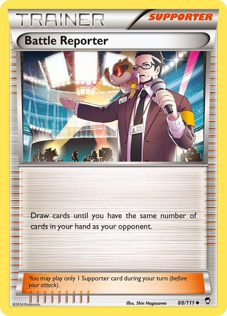 Battle Reporter (88/111) [XY: Furious Fists] | Good Games North