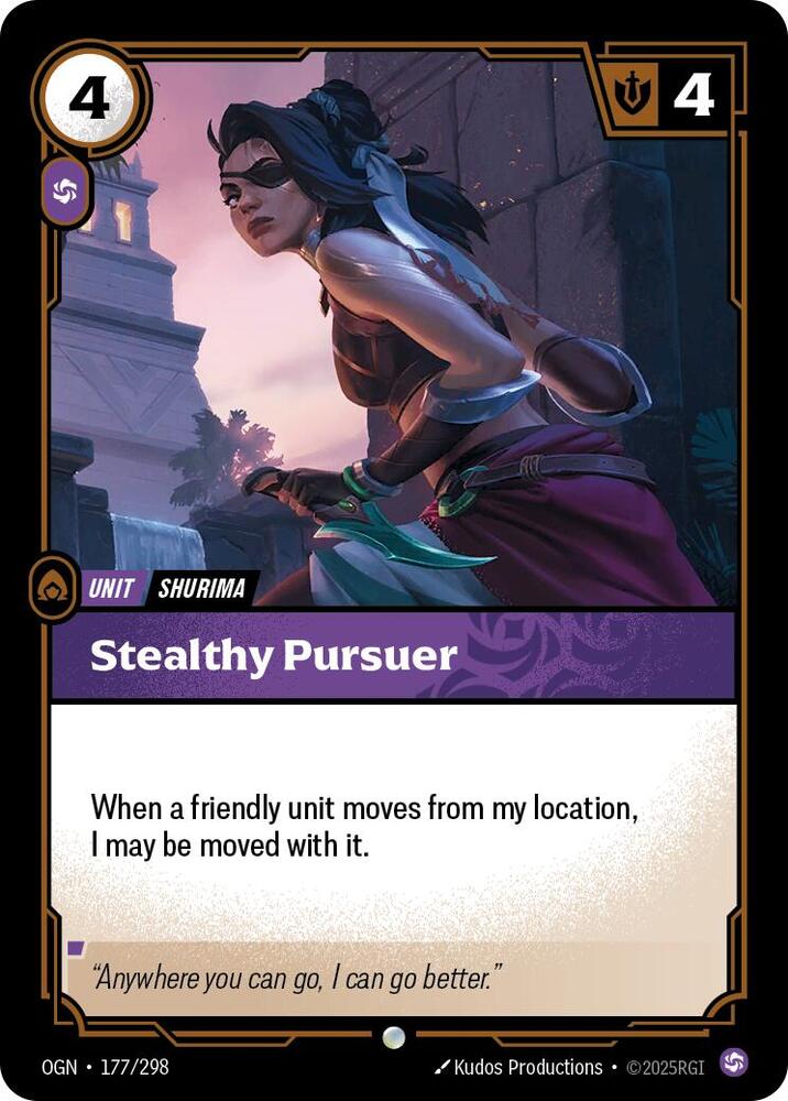 Stealthy Pursuer (Origins)  - Foil | Good Games North
