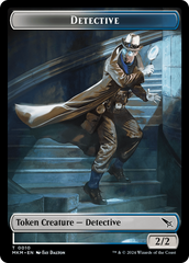 Detective // Spider Double-Sided Token [Murders at Karlov Manor Tokens] | Good Games North