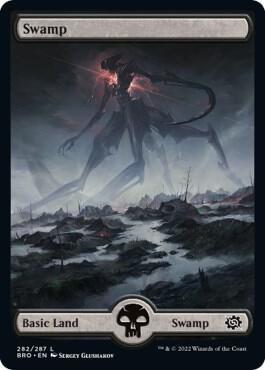 Swamp 282 Full Art 282 (The Brothers' War)  | Good Games North
