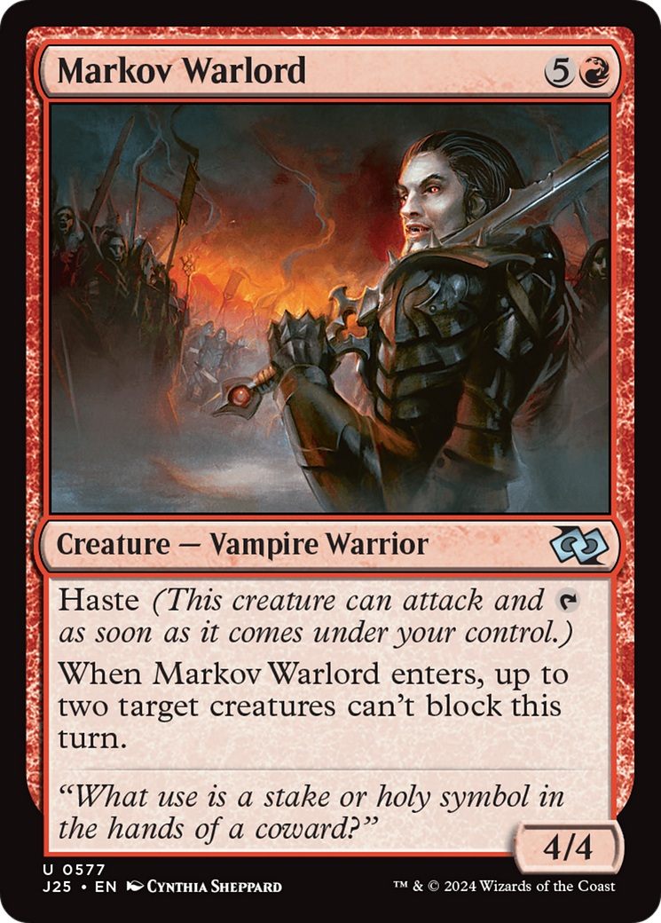 Markov Warlord [Foundations Jumpstart] | Good Games North