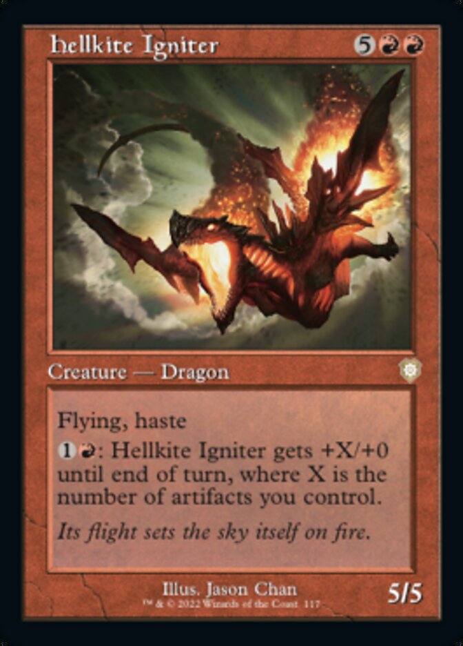 Hellkite Igniter (Retro) [The Brothers' War Commander] | Good Games North