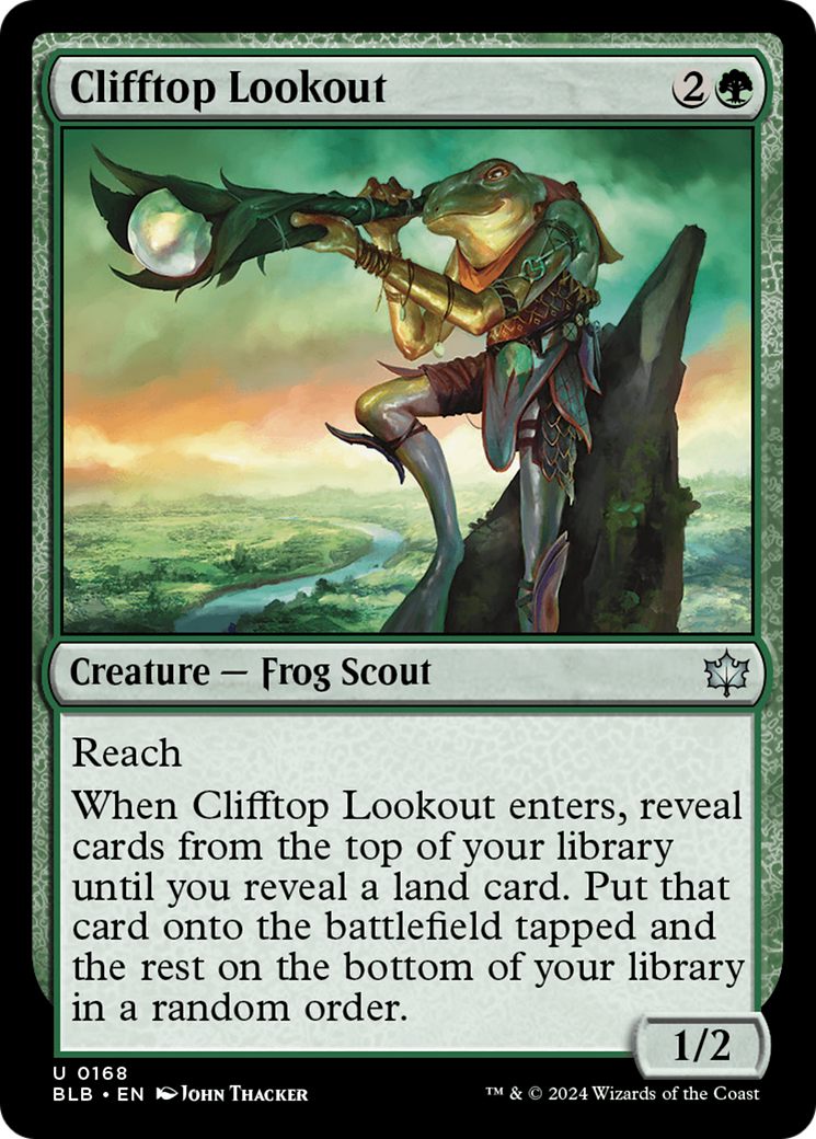 Clifftop Lookout [Bloomburrow] | Good Games North