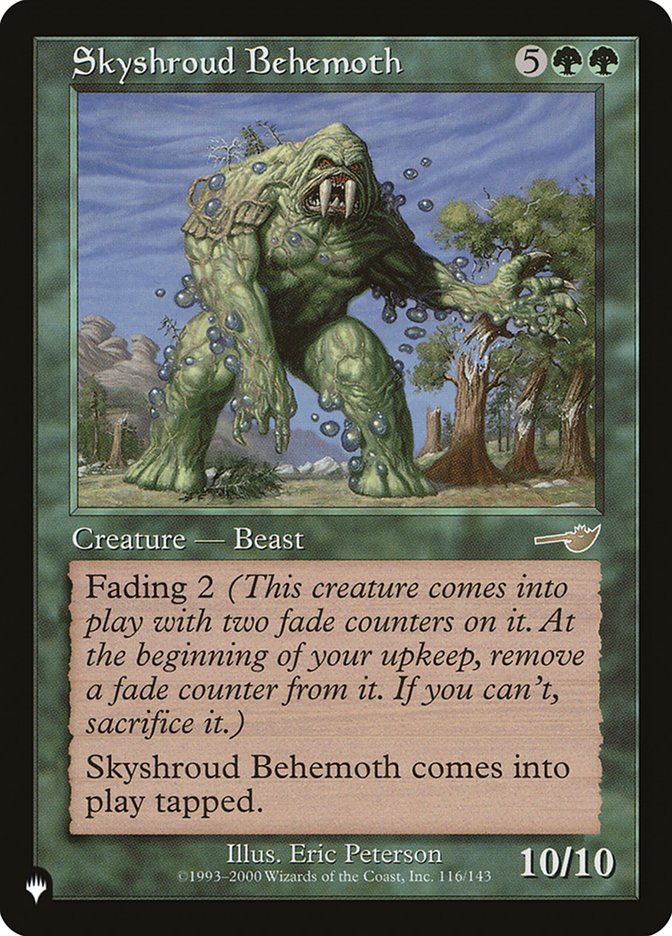 Skyshroud Behemoth [The List] | Good Games North