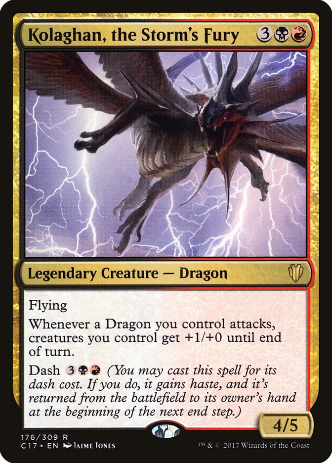 Kolaghan, the Storm's Fury 176/309 (Commander 2017)  | Good Games North