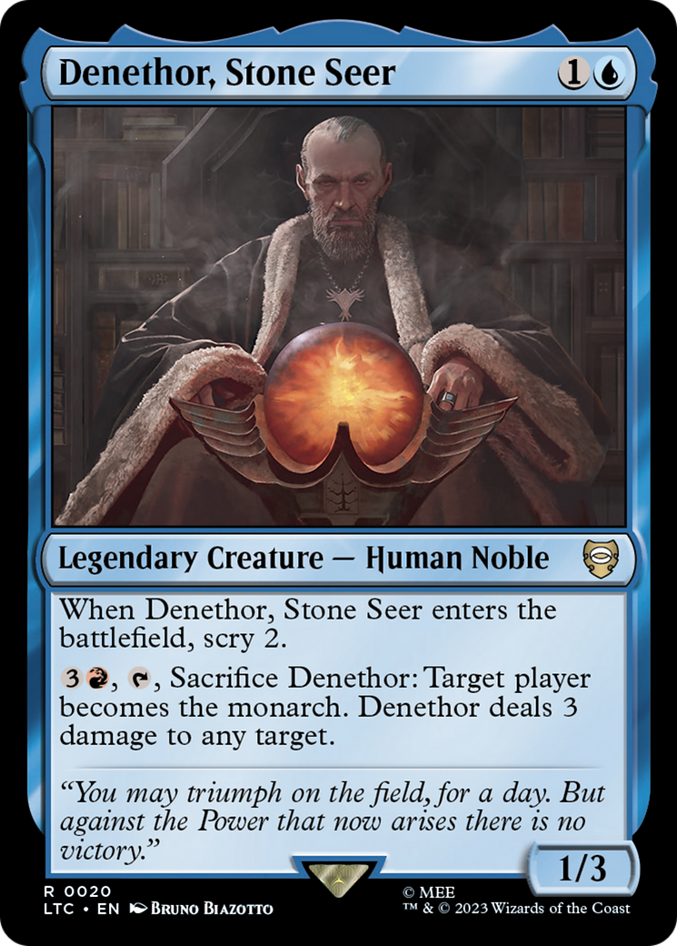 Denethor, Stone Seer [The Lord of the Rings: Tales of Middle-Earth Commander] | Good Games North
