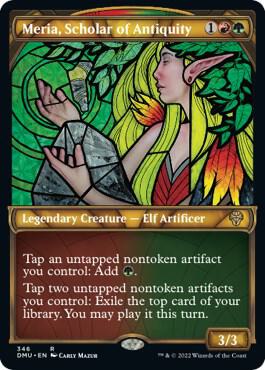Meria Scholar of Antiquity Textured Foil (Dominaria United)  - undefined | Good Games North