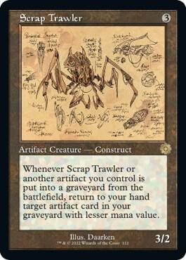 Scrap Trawler Schematic 112 (The Brothers' War: Retro Frame Artifacts)  | Good Games North