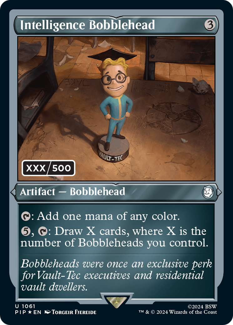 Intelligence Bobblehead (Serialized) [Fallout] | Good Games North