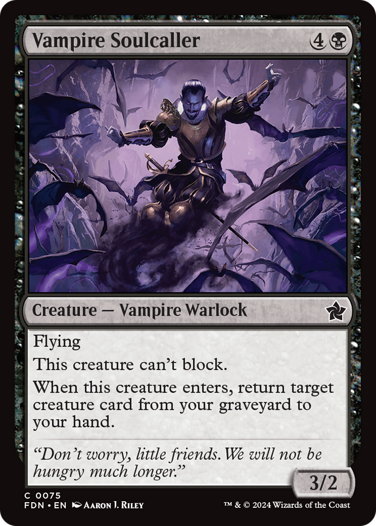 Vampire Soulcaller [Foundations] | Good Games North