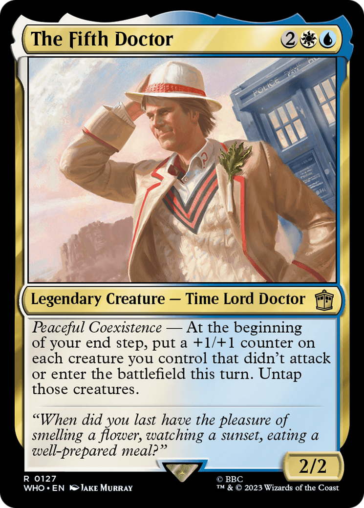 The Fifth Doctor [Doctor Who] | Good Games North