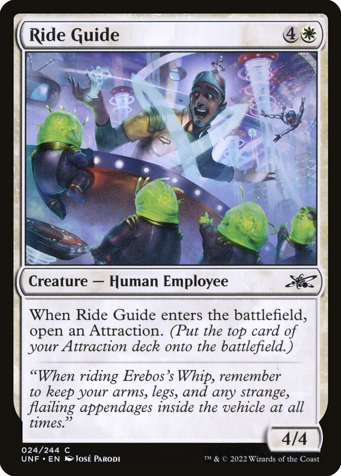 Ride Guide 24/244 (Unfinity)  - Foil | Good Games North