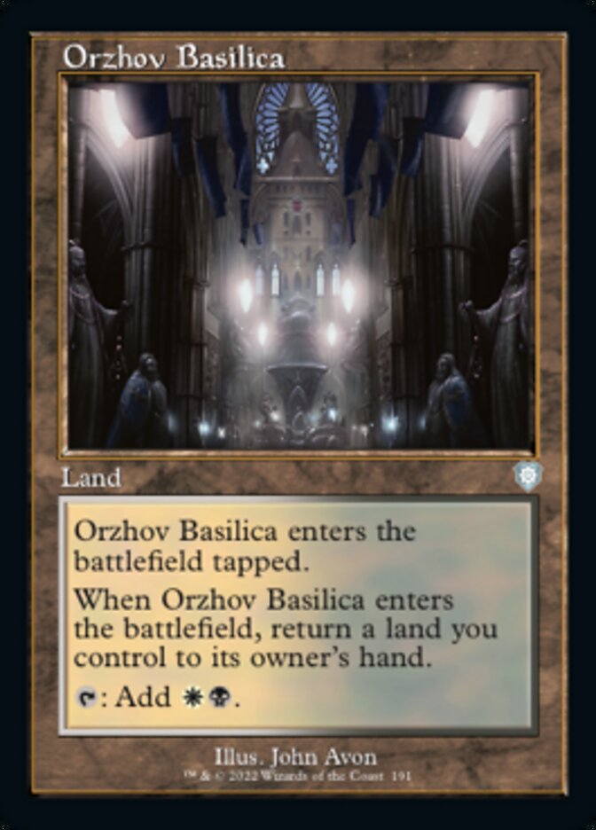 Orzhov Basilica (Retro) [The Brothers' War Commander] | Good Games North