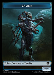 Human Soldier // Zombie (0013) Double-Sided Token [Commander Masters Tokens] | Good Games North