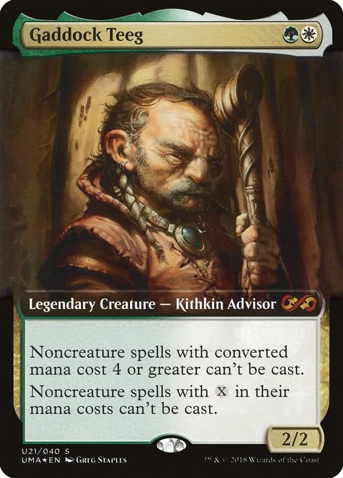 Gaddock Teeg (Ultimate Masters: Box Toppers)  - Foil | Good Games North