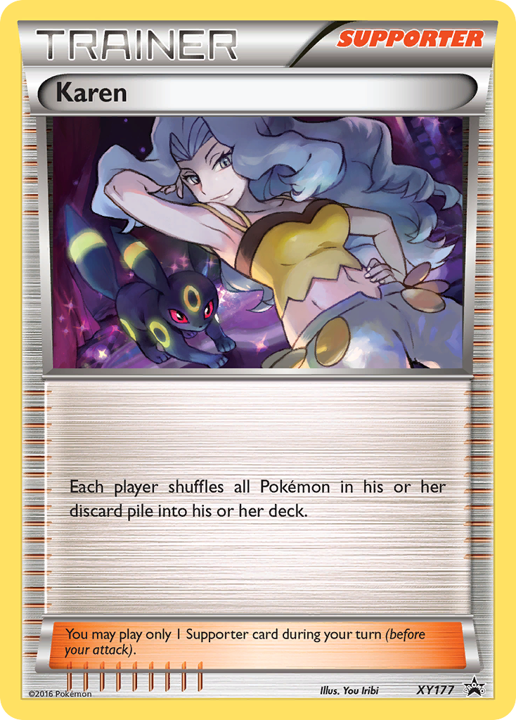 Karen (XY177) [XY: Black Star Promos] | Good Games North