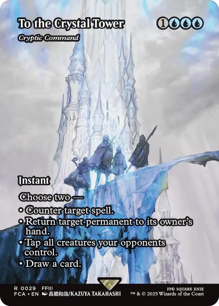 To the Crystal Tower Cryptic Command Showcase (FINAL FANTASY: Through the Ages)  | Good Games North