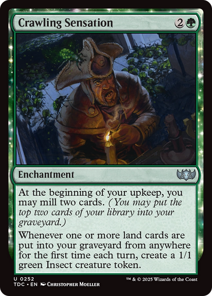 Crawling Sensation [Tarkir: Dragonstorm Commander] | Good Games North