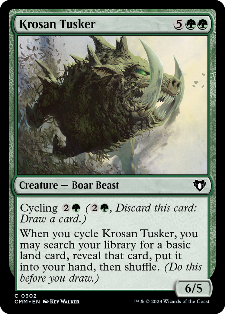 Krosan Tusker [Commander Masters] | Good Games North