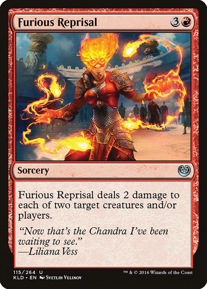 Furious Reprisal [Kaladesh] | Good Games North