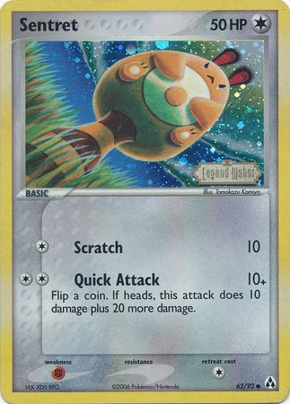 Sentret (62/92) (Stamped) [EX: Legend Maker] | Good Games North