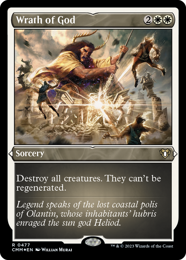 Wrath of God (Foil Etched) [Commander Masters] | Good Games North
