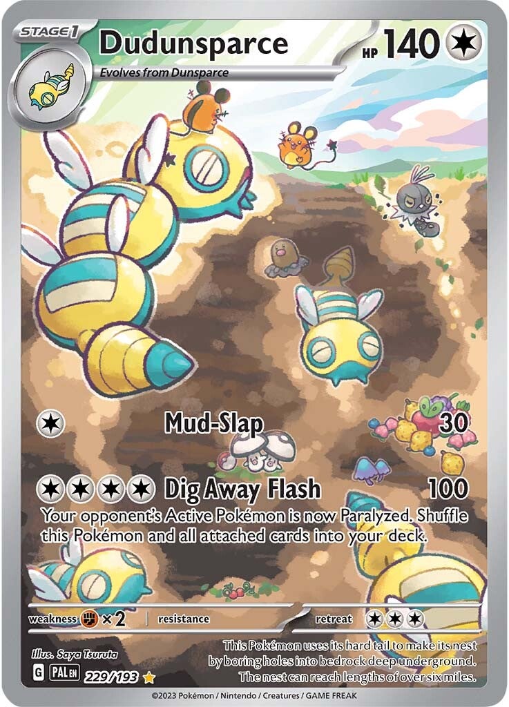 Dudunsparce (229/193) [Scarlet & Violet: Paldea Evolved] | Good Games North