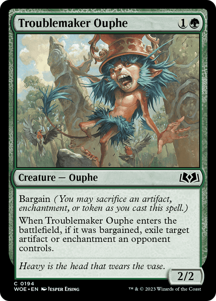 Troublemaker Ouphe [Wilds of Eldraine] | Good Games North