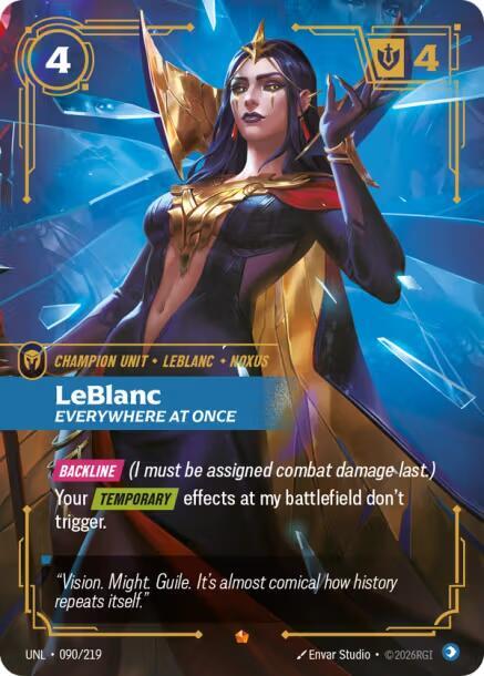 LeBlanc - Everywhere At Once 090/219 (Unleashed)  - Foil | Good Games North
