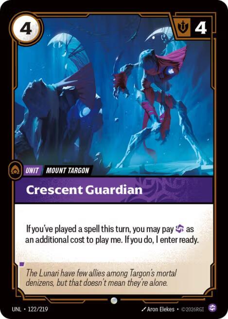 Crescent Guardian 122/219 (Unleashed)  - Foil | Good Games North