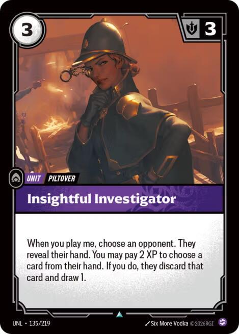 Insightful Investigator 135/219 (Unleashed)  - Foil | Good Games North