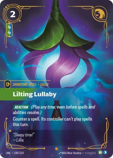 Lilting Lullaby 190/219 (Unleashed)  - Foil | Good Games North