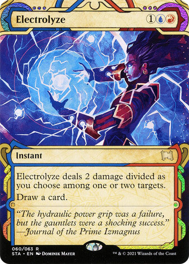 Electrolyze  60 (Strixhaven: Mystical Archives)  - Etched Foil | Good Games North
