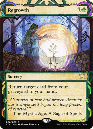 Regrowth  56 (Strixhaven: Mystical Archives)  - Etched Foil | Good Games North