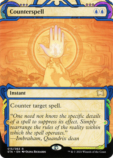 Counterspell  15 (Strixhaven: Mystical Archives)  - Etched Foil | Good Games North