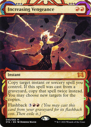 Increasing Vengeance  40 (Strixhaven: Mystical Archives)  - Etched Foil | Good Games North