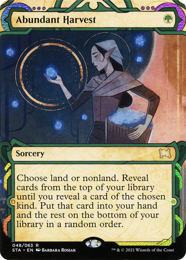 Abundant Harvest  48 (Strixhaven: Mystical Archives)  - Etched Foil | Good Games North