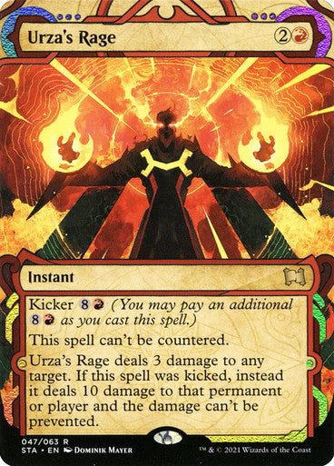 Urza's Rage 47 (Strixhaven: Mystical Archives)  - Etched Foil | Good Games North