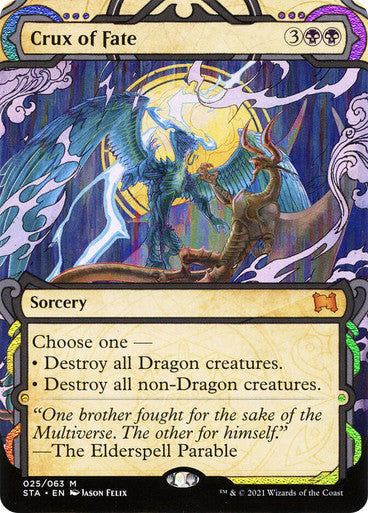 Crux of Fate  25 (Strixhaven: Mystical Archives)  - Etched Foil | Good Games North
