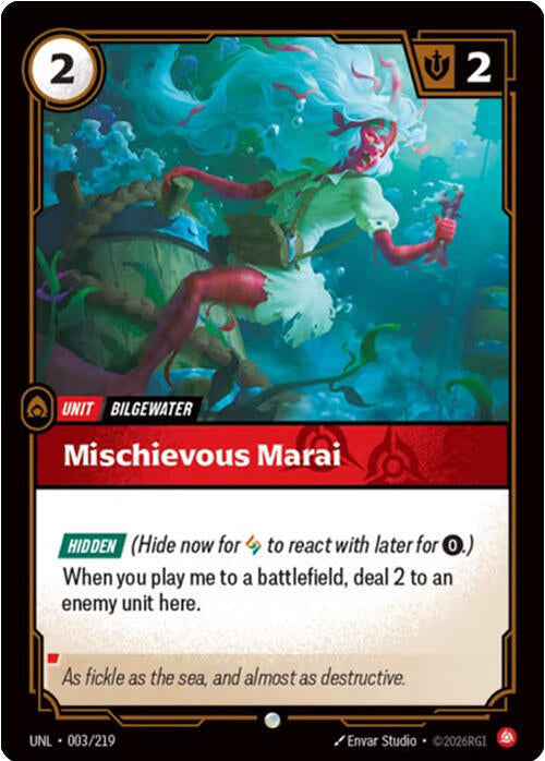 Mischevious Marai 003/219 (Unleashed)  | Good Games North