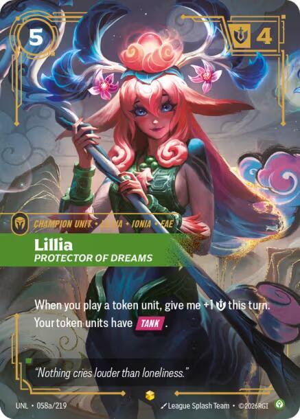 Lillia - Protector of Dreams 058a/219 (Unleashed)  - Foil | Good Games North