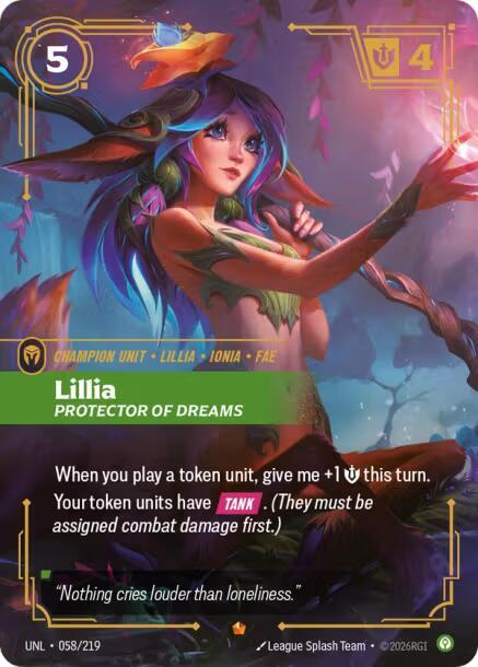 Lillia - Protector of Dreams 058/219 (Unleashed)  - Foil | Good Games North